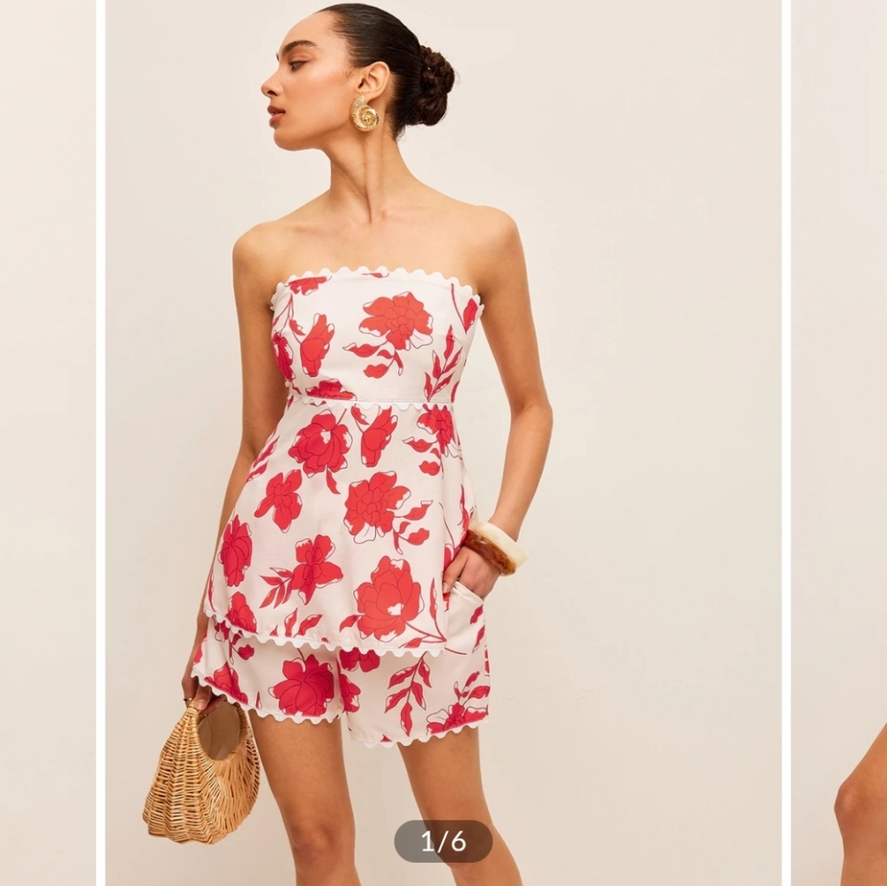 Commense two piece shorts set